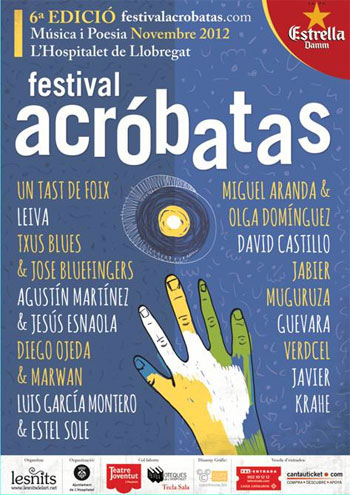 Cartel del VI Festival Acróbatas 2012