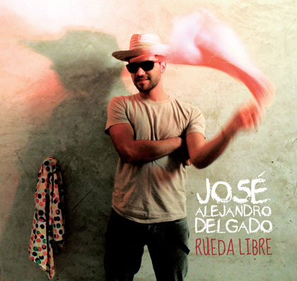 Portada del disco «Rueda libre» de José Alejandro Delgado.