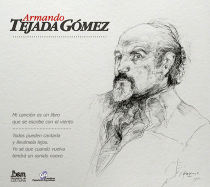 Portada del disco «Armando Tejada Gómez»