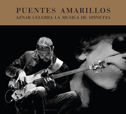 Portada del disco «Puentes amarillos» de Pedro Aznar.