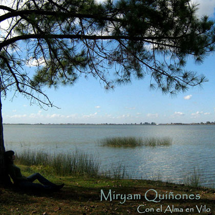 Portada del disco «Con el alma en vilo» de Miryam Quiñones.