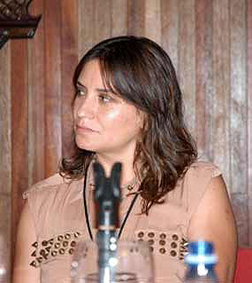 Francisca Gavilán en Cuba.