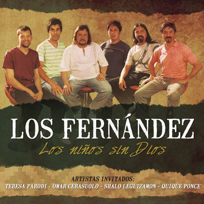 Portada del disco «Los niños sin Dios» de Los Fernández.