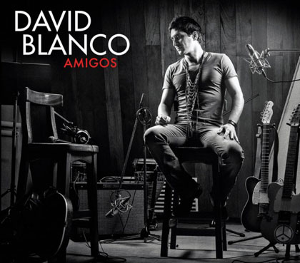 Portada del disco «Amigos» de David Blanco.