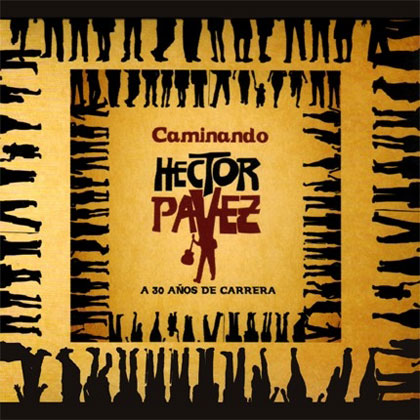 Portada del disco «Caminando» de Héctor Pavez.