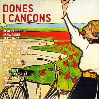 Portada del disco «Dones i cançons».