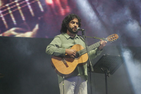 José Ceña en la sexta luna de Cosquín 2013. © Paul Amiune