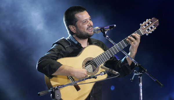 Jorge Rojas en la séptima luna de Cosquín. © Paul Amiune