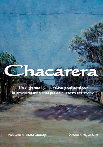 Cartel de la película «Chacarera» de Miguel Miño.