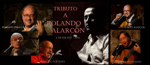 Cocnierto tributo a Rolando Alarcón.