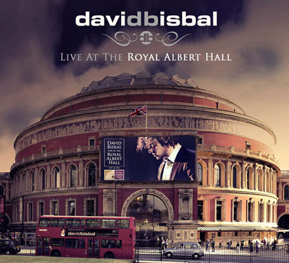 Portada del disco «Live At The Royal Albert Hall» de David Bisbal.