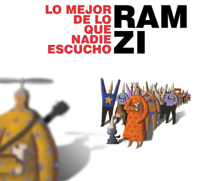 Portada del disco «Lo mejor de lo que nadie escuchó» de Ramzi.