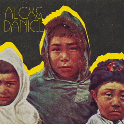 Portada del disco «Alex & Daniel» de Alex Anwandter y Daniel Riveros (Gepe).