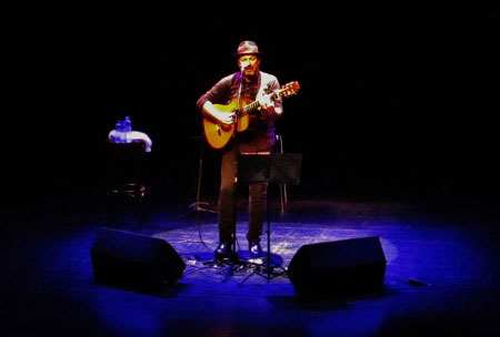 Javier Ruibal en el Festival Barnasants 2013 © Carles Gracia Escarp