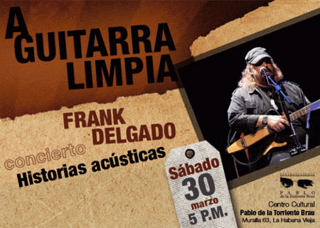 Frank Delgado en «A guitarra limpia»