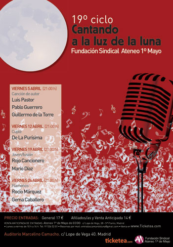 19 festival «Cantando a la luz de la luna» 2013