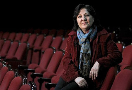 La cantaora Carmen Linares durante la entrevista concedida a Efe para hablar sobre el espectáculo dedicado a Federico García Lorca, «Que no he muerto», del que es directora musical en el Teatro Marquina. © EFE