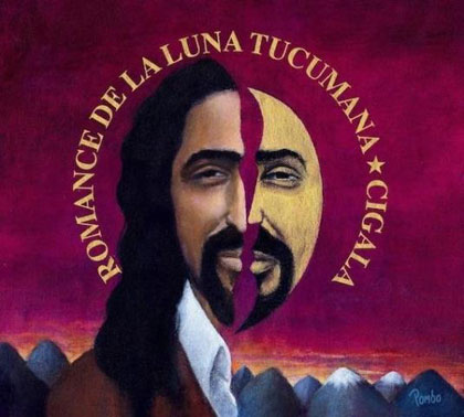 Portada del disco «Romance de la Luna Tucumana» de Diego El Cigala.