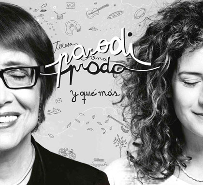 Portada del disco «Y que más» de Teresa Parodi y Ana Prada.