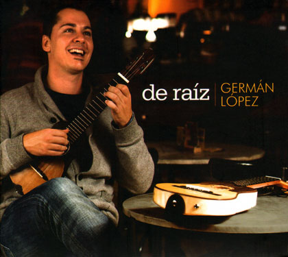 Portada del disco «De raíz» de Germán López.