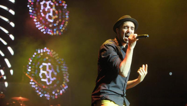 Abel Pintos en el Luna Park © Fernando Gens/Télam