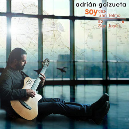 Portada del disco «Soy, de San Telmo a San José» de Adrián Goizueta.