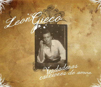 Portada del disco «Verdaderas canciones de amor» de León Gieco.