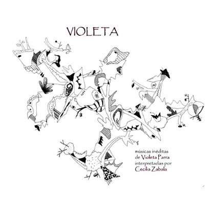 Portada del disco «Violeta» de Cecilia Zabala.