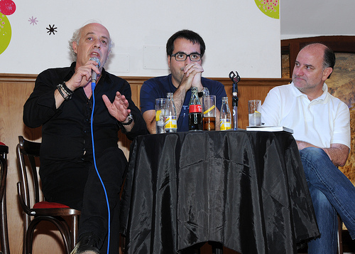 Joan Isaac, Luis García Gil y Javier de Castro. © Fernando Fernández