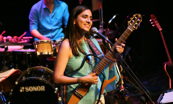 Marta Gómez en el CAT de Barcelona. © Xavier Pintanel