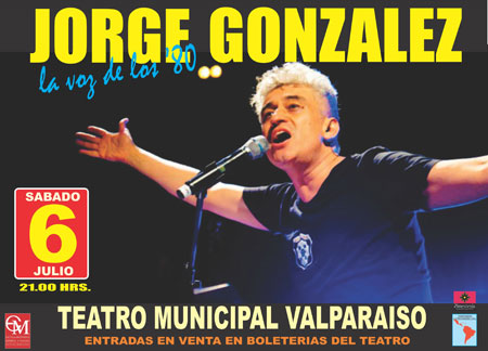 Jorge González en Valparaíso