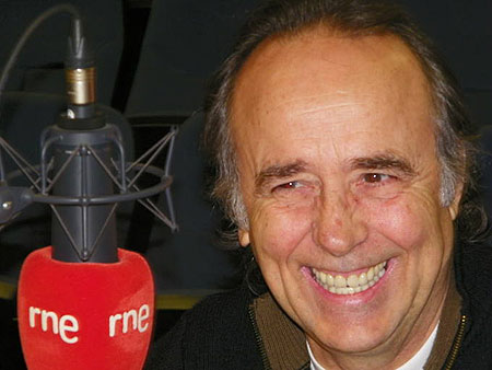 Joan Manuel Serrat en el programa «Protagonistas» © RTVE/RNE