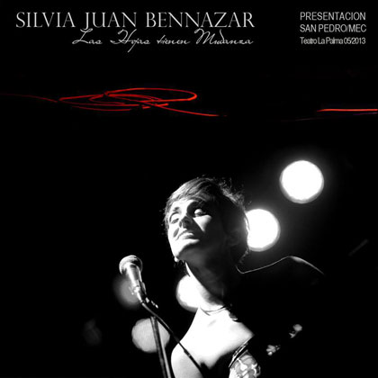 Portada del disco  «Las hojas tienen mudanza» de Silvia Juan Bennazar.