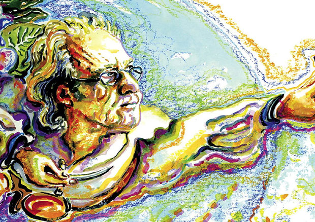 Una de las ilustraciones de Roberto S. Terreros para el libro «Aute y parte». 