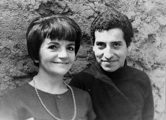 Bélgica Castro y Víctor Jara.