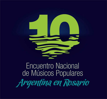 Cartel del 10º Encuentro de Músicos Populares.