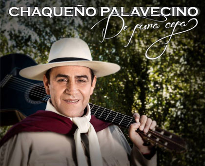 Portada del disco «De pura cepa» de El Chaqueño Palavecino.