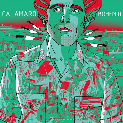 Portada del disco «Bohemio» de Andrés Calamaro.