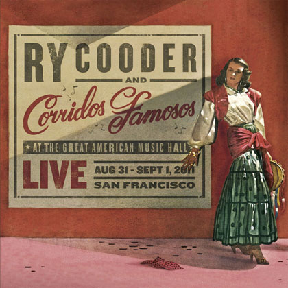 Portada del disco «Live in San Francisco» de Ry Cooder.