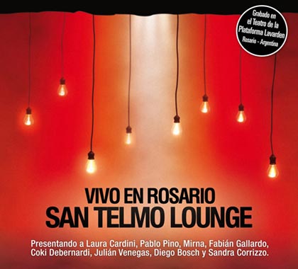 Portada del disco «Vivo en Rosario» de San Telmo Lounge.