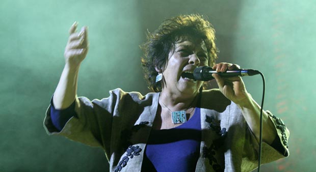 Lliliana Herrero presentó «Maldigo» en el teatro Coliseo de Buenos Aires. © Seba Tornamira