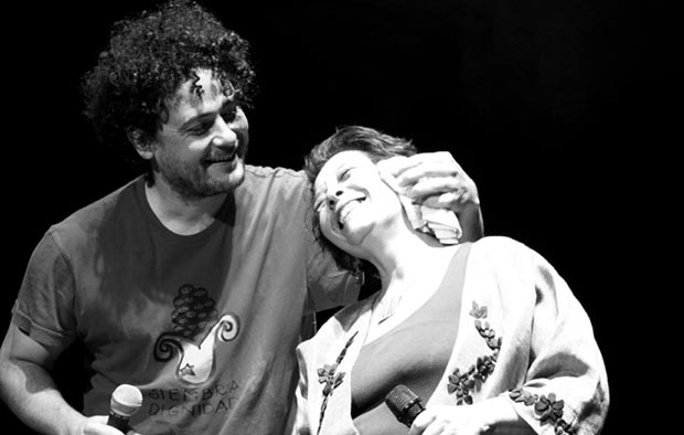 Liliana Herrero con Raly Barrionuevo. © Seba Tornamira