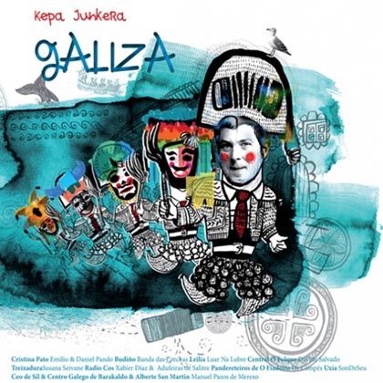 Portada del disco «Galiza» de Kepa Junkera.