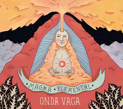 Portada del disco «Magma elemental» de Onda Vaga.