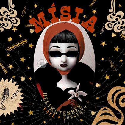 Portada del disco «Delikatessen Café Concerto» de Mísia.