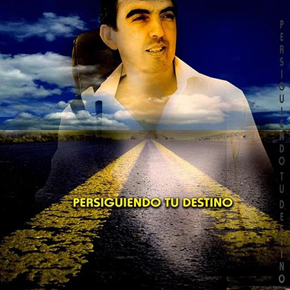 Portada del disco «Persiguiendo tu destino» de Iván Camaño.