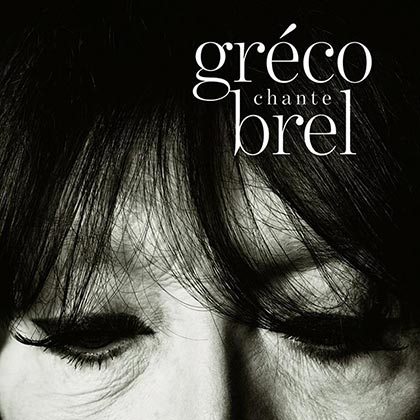 Portada del disco «Gréco chante Brel» de Juliette Gréco. 