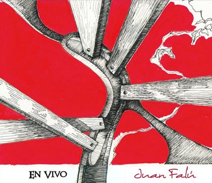 Portada del disco «En vivo» de Juan Falú.