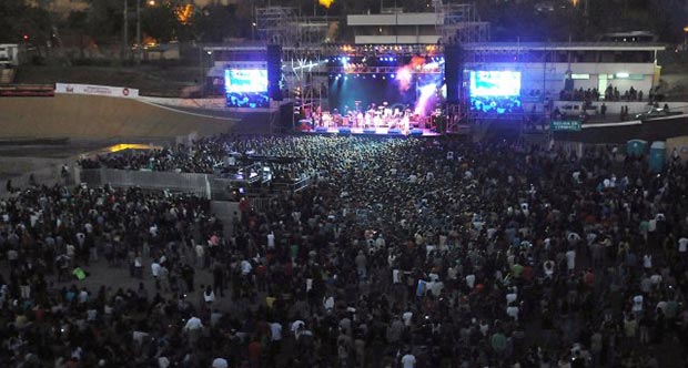 El 14 de abril de 2013 se celebró la primera edición del festival «Un canto para no olvidar». © UPI