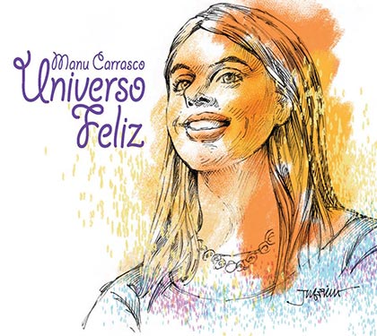 Portada del disco «Universo Feliz» de Manu Carrasco.